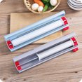thumbnail image 3 of serony Plastic Kitchen Cling Foil And Film Wrap Dispenser Cutter Storage, 3 of 6