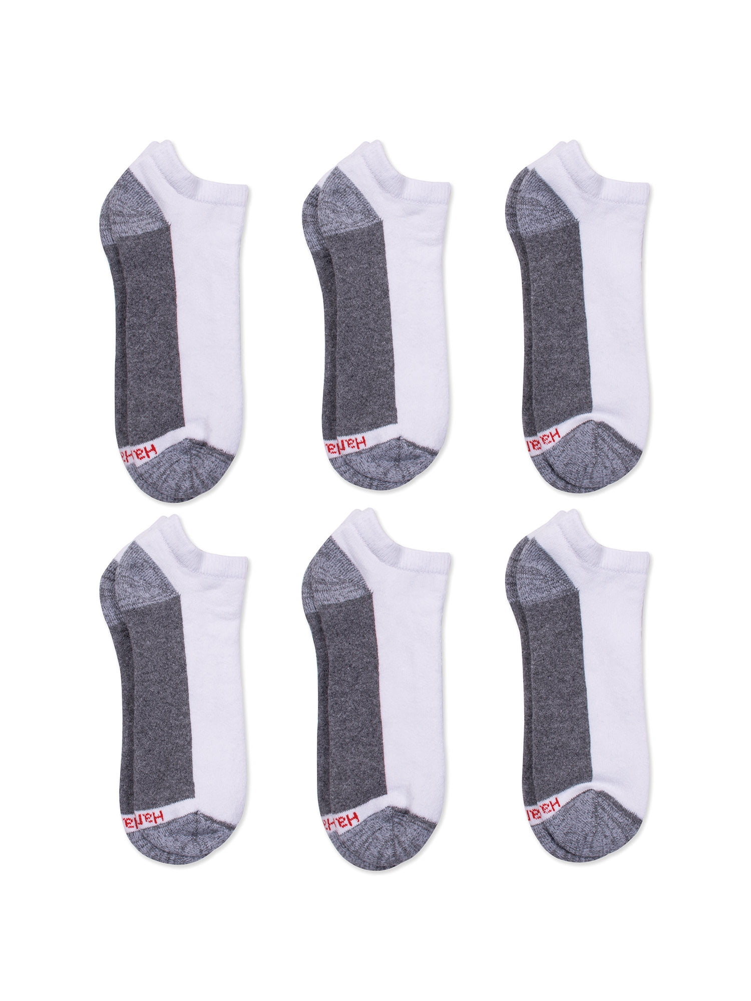 Hanes Hanes Men's Big & Tall Max Cushion Comfort Top Low Cut Socks 6