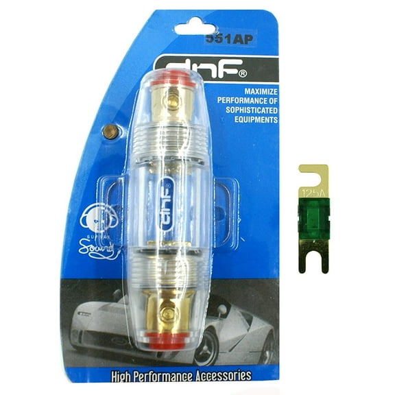 DNF ANL Mini Fuse Holder 8 Gauge (FREE 125 AMP ANL MINI FUSE)