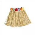 thumbnail image 1 of Falda hawaiana,Decoración de disfraz con falda hawaiana,Falda elástica Falda tropical Disfraz de fiesta,Falda de hierba para mujer hawaiana para celebración de adultos,Vestido de playa con, 1 of 8