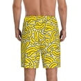 thumbnail image 4 of Lsque Banana A Mens Sleep Pajama Shorts,Short Pajama Pants, Cotton Ultra-Soft Knit-3X-Large, 4 of 9