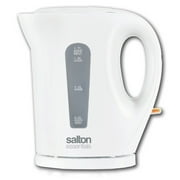 Salton Essentials EJK1821W - Cordless Electric Kettle, 1.7 Liter Capacity, White