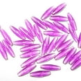 thumbnail image 1 of Perles Spaghetti 19 x 6mm Transparentes Améthyste Foncée Lot de 100, 1 of 1