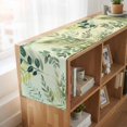 thumbnail image 6 of Table Runners 36 Inches Long Dress Scarves, Green Blue Leaves Farmhouse Kitchen/Dining Table Runner, Short Coffee Tablerunners, Summer Botanical Farmhouse Watercolor Leaf 13x36 Inch, 6 of 9