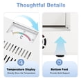 thumbnail image 3 of DUYIWAA 13" Laminating Machine A3 A4 Photos Thermal Laminator Machine 4 Roller Hot Cold Film 110V 600W, 3 of 18