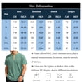 thumbnail image 3 of Mens Henley Shirts Short Sleeve Casual Button Basic T-Shirts Summer Classic Vintage Tee Shirts with Pocket Mint Green 2XL, 3 of 6