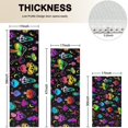 thumbnail image 4 of Colorful Mushroom Star Black Pattern Kitchen Rugs Sets Of 3,Kitchen Runner Rugs Non Skid Washable,Decorative Kitchen Floor Mats for Kitchen,Sink,Laundry,17"x30"+ 17"x47" + 17"x59", 4 of 6