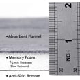 thumbnail image 4 of Tapete para baño, tapete de Memory Foam, cómodo, Suave, Antideslizante, antiderrapante, Alfombra de baño, Alfombrilla para baño, Gran Capacidad de absorción y Secado rápido., 4 of 4