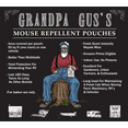 Grandpa Gus's Natural Mouse Repellent Pouches, Repel Mice from Nesting