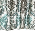 thumbnail image 6 of Fabric Mart Direct Teal Jacquard Weave Fabric By The Yard, 48 inches or 122 cm width, 1 Yard Blue Jacquard Fabric, Damask, Upholstery Drapery Curtain Wholesale Fabric, Window Treatment, 6 of 8
