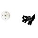 thumbnail image 1 of Reloj de pared,Reloj de pared decorativo,moderno y elegante.,Reloj de pared,Reloj de pared decorativo para baño y dormitorio.,Reloj de pared de gato silencioso y sin tictac,regalo, 1 of 8