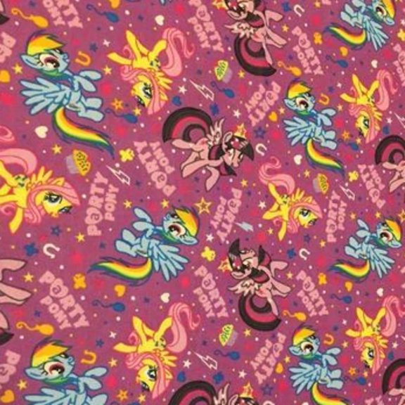 Handmade Sheets or Pillow Cover My Little Pony Flannel