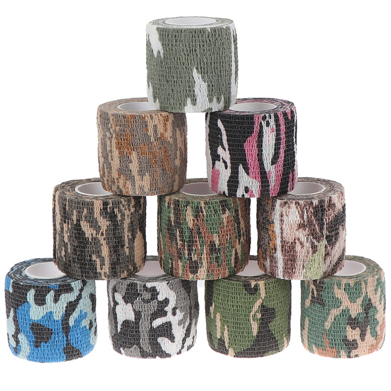 1Pc Outdoor Camo Gun Hunting Waterproof Camping Camouflage Stealth Duct Tape CN
