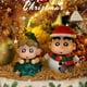 thumbnail image 3 of Figuras de acción Shinnosuke Nohara Nohara Himawari, crayón de Navidad Shin-chan, lindo Anime, modelo de PVC, juguetes de colección, regalos, 10-13cm, 3 of 6