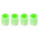 thumbnail image 1 of 4 Uds tapa de válvula Schrader tapa de válvula de boquilla luminosa para Auto motocicleta bicicleta, 1 of 5