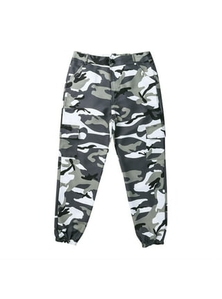 Camouflage Pants Womens Capris Women Casual High Waist Fashion Straight  Pockets Camouflage Cargo Pants For Women Streetwear Trousers Camo Leaf  Print Pants From 5,97 €