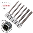 thumbnail image 4 of 1Pc Hex Screwdriver Bit 3/8 Inch Drive Wrench Socket AdapterHand Tools H3-H10, 4 of 5