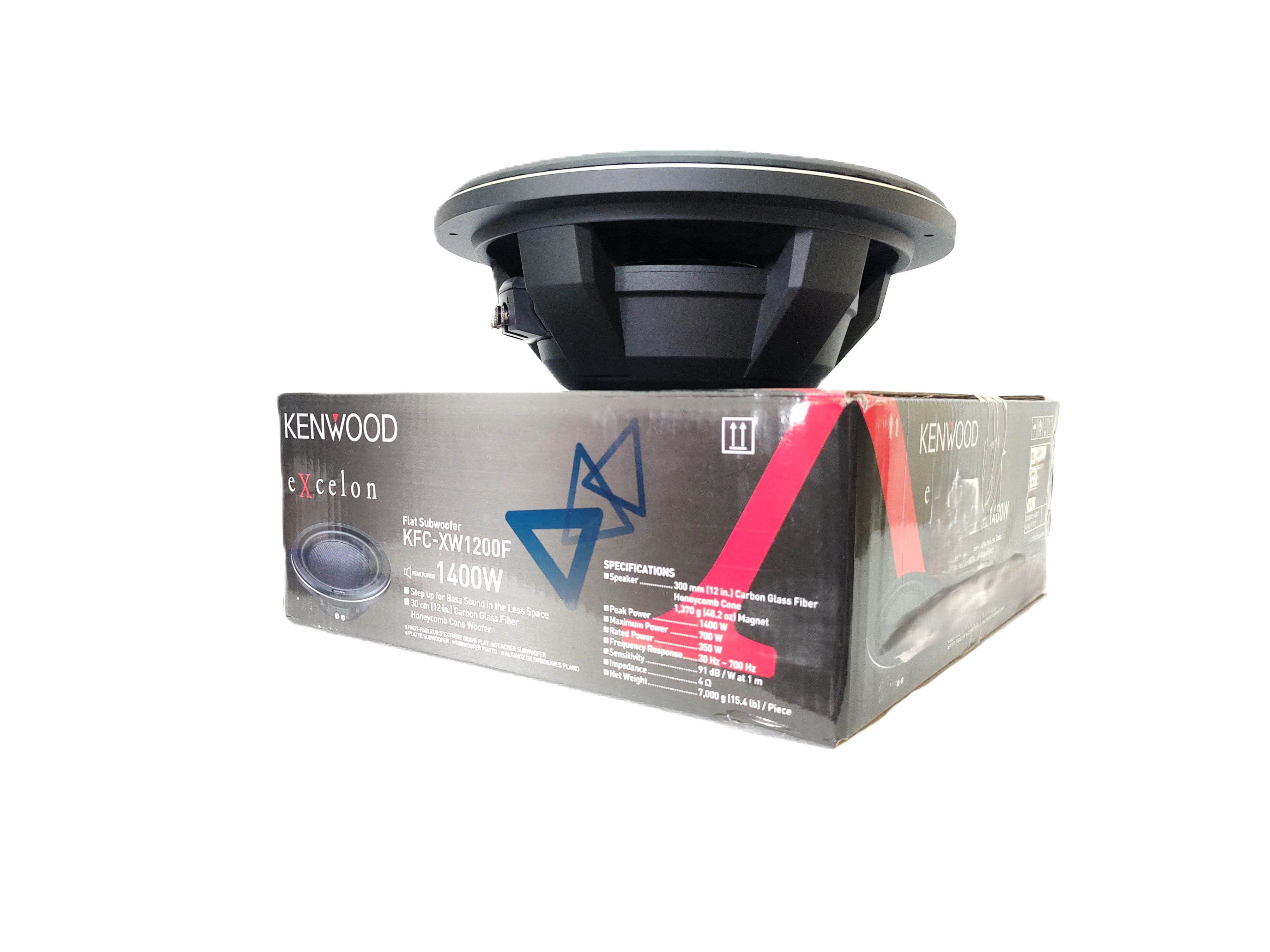 Kfc Xw1200f Kenwood 1400 Watt Subwoofer Bajo Car Audio Kenwood
