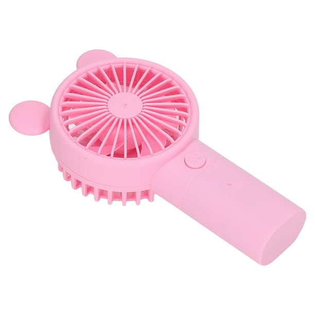 Ventilador personal, ventilador de mano, ventilador de doble unidad USB de plástico, ventilador de mano, diseño revolucionario