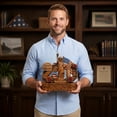 thumbnail image 5 of America 250Th Anniversary Wooden Patriotic Ornament 2026 Independence Day Wood Decor Statue for Home Shelf Table Desk Mantel Display 1 Pack, 5 of 5