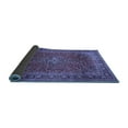thumbnail image 2 of Ahgly Company Indoor Square Medallion Blue Traditional Area Rugs, 7' Square, 2 of 4