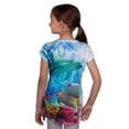 thumbnail image 2 of Dolphin Collage Girls Tunic Shirt - Large(14/16), 2 of 2