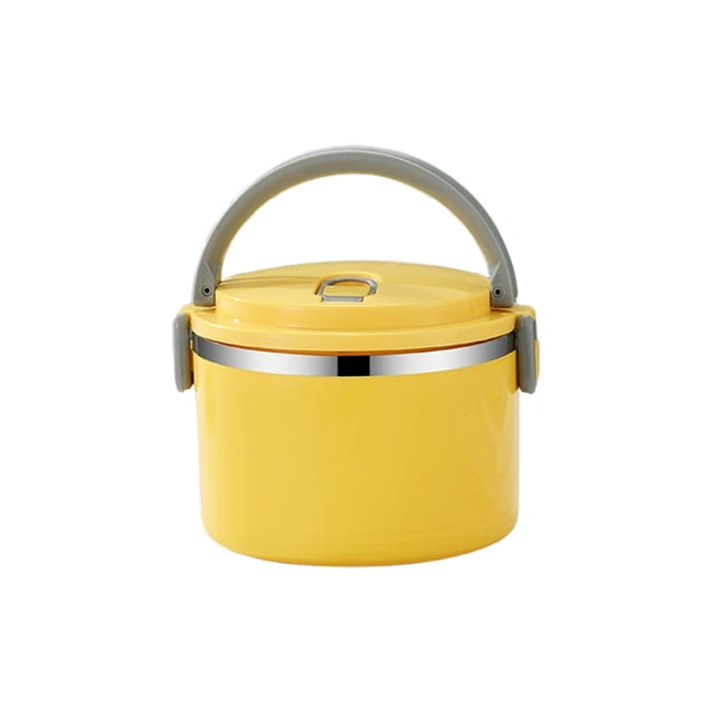 Sac à Lunch Isolé Boîte à Lunch Spécifique pour Travailleur avec Couvercle Seau à Riz Isolé pour Adulte Sac de Boîte à Lunch Boîte à Lunch pour Étudiant Sac Fourre-Tout à Lunch Isolé en Acier Inoxydable,Sac de Rangement pour Aliments,Sac Isotherme,Sac à Lunch Thermique,Réutilisable