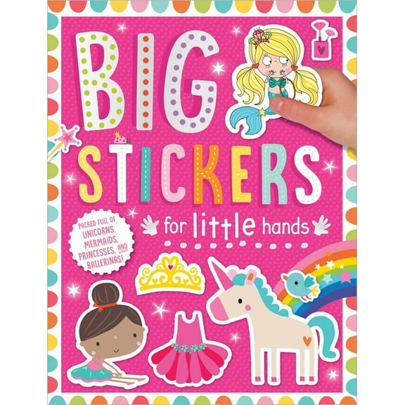 Big Stickers for Little Hands: My Unicorns and Mermaids (Paperback)