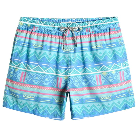 Bañador Maamgic para hombre, pantalones cortos de playa de secado rápido, color azul, talla S