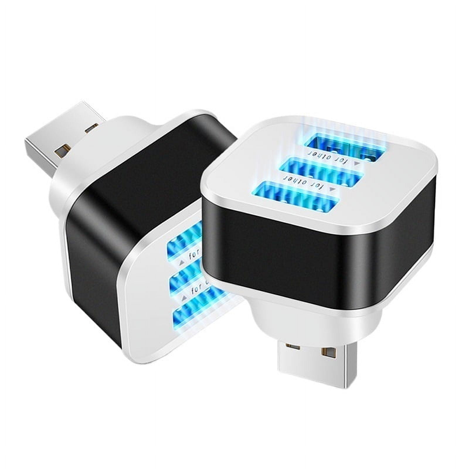 USB Splitter 3 Ports USB 2.0 HUB Quick Charge Expander Multiple Interface Car USB Extender ,Safe and Reliable