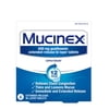 Mucinex 12 Hr Chest Congestion Expectorant Tablets, 6ct