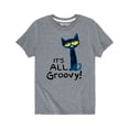 thumbnail image 2 of Pete The Cat - It's All Groovy - Toddler Short Sleeve Graphic T-Shirt, 2 of 6