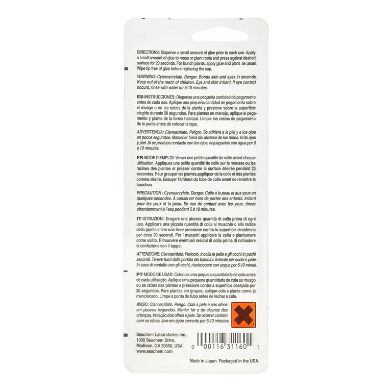 Seachem flourish clearance glue