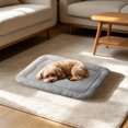 thumbnail image 5 of Dog Cooling Mat Summer Cool Down Pad for Cats and Dogs Breathable Ice Silk Dog Bed Mat Portable Washable Indoor 19.7x15.7in by MPOISVA, 5 of 6