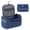 Blue, variant on UNIWELL Hanging Toiletry Bag, Waterproof Cosmetics Bag, Bathroom Dopp Kit, Travel Toiletry Bag Shaving Bag for Men Blue