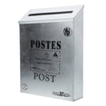 thumbnail image 1 of MasteelfCA Retro Style Mailbox Wall-mounted Letter Box Outdoor Mailbox Decorative Suggestion Box, 1 of 9