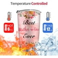 thumbnail image 3 of Best Mother In Law Ever Gifts from Daughter Son in Law，Stainless Steel Coffee Tumbler 20oz, Birthday Gifts for Future Mother in Law, Mother in Law Gifts Ideas for Mothers Day, 3 of 6