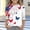 A171 White, variant on Patriotic T Shirt for Girls Crewneck Long Sleeve Loose Fit Summer Casual 4th of July Shirts USA Graphic Tee American Flag Red White and Blue Stars Stripes Clothes