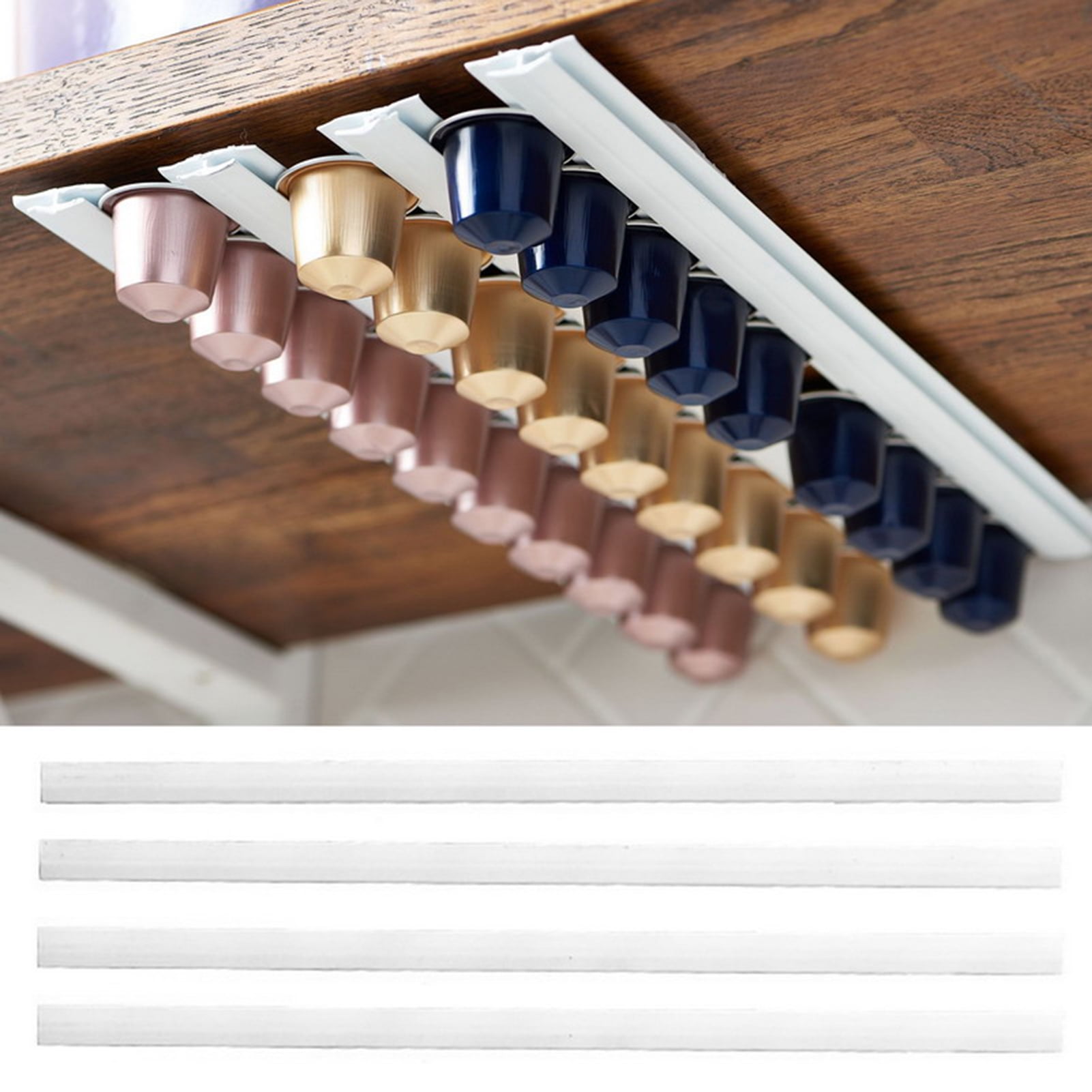 Hesroicy Organize Your Espresso Capsules with Wall-Mounted 10-Piece ...