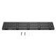 thumbnail image 4 of Gancho montado en la pared, MAGT 5 ganchos Aluminio negro Durable Hogar Baño Plegable Almacenamiento de ropa Estante colgante(Negro), 4 of 5