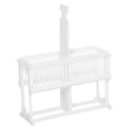 thumbnail image 4 of FOMIYES Dyeing Rack Slide Staining Racks Lab Microscope White Plastic, 4 of 8