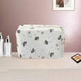 thumbnail image 5 of Unique Bargains 1 Pc Portable Print Makeup Bag Pink Polyester, 5 of 6