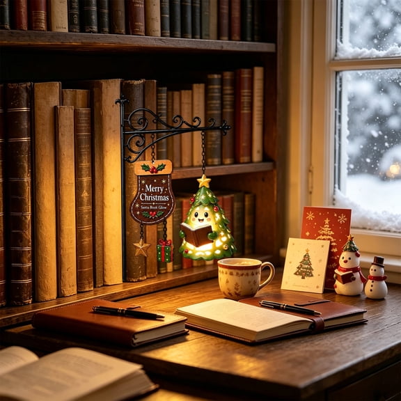 Clearance Bookshelf Lightsbookshelf Street Lamp, Book Shelf Lightsbookcase Lights, Xmax Tree Christmas Lamp Mini Bookshelf Lantern Plastic Shelf