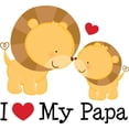 thumbnail image 3 of CafePress - I Heart My Papa Mugs - 15 oz Ceramic Large White Novelty Mug, 3 of 6