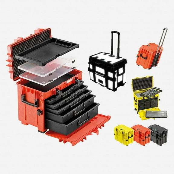 Stahlwille 13217 TS IP67 Tool Trolley, Black