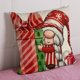 thumbnail image 3 of 4 Uds. Fundas Almohada Navideñas Estampadas Lino Decorativas 45x45cm, 3 of 9