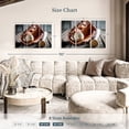 thumbnail image 4 of Elephant Stock Baseball Basics Wall Art - Horizontal Multi Panel Canvas - Living Room Wall Decor - Sports Multi Panel - Black And Brown Decor - 38" x 24", 4 of 8