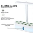 thumbnail image 4 of Indoor Garden Hydroponics Growing System Full Spectrum 2.5L Water Tank 10 Pods Plant Germination Kit Height Adjustable Automatic Timer Vegetable Growth Lamp Countertop with LED Grow Light fo, 4 of 7