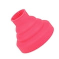 thumbnail image 3 of VONKY Outils Diffuseur de Sèche-Cheveux en Silicone Capuche pour Cheveux Bouclés Rouge, 3 of 8