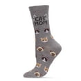 thumbnail image 2 of MeMoi Cat Mom Bamboo Blend Crew Socks - Mens - Male, 2 of 2